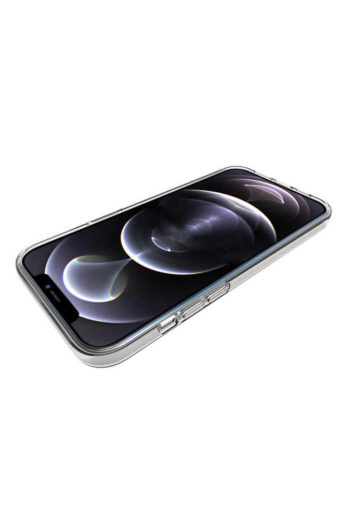 iPhone 15 Pro Max Uyumlu Zore Süper Silikon Kılıf-Renksiz