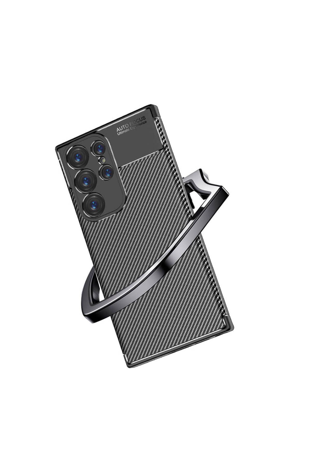 Galaxy S24 Ultra Uyumlu Zore Negro Silikon Kılıf-Siyah Galaxy S24 Ultra Uyumlu Zore Negro Silikon Kılıf-Siyah