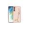 Galaxy S21 FE Uyumlu El Tutamaçlı Kamera Korumalı Zore Taka Silikon Kılıf-Pembe