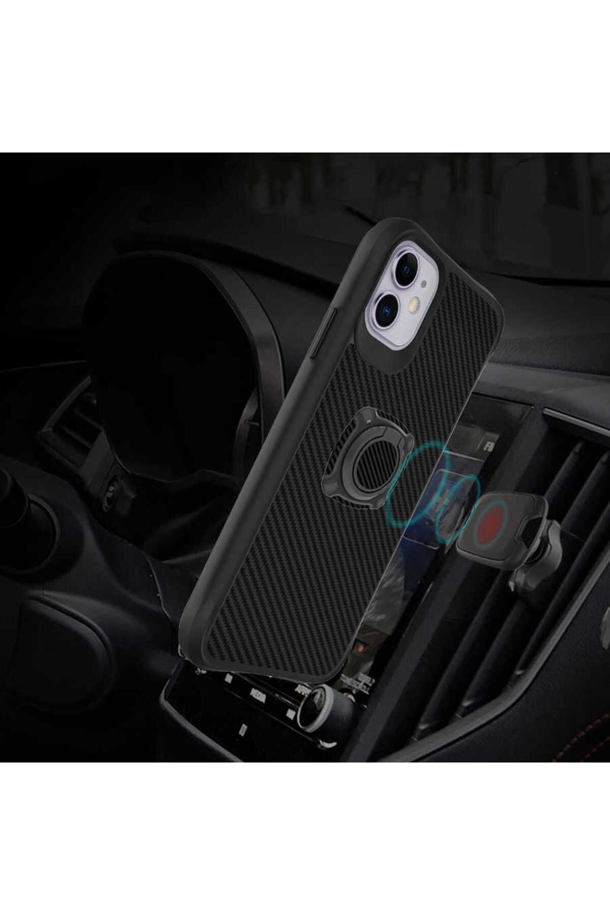 iPhone 11 Uyumlu Zore Timo Kılıf-Siyah iPhone 11 Uyumlu Zore Timo Kılıf-Siyah