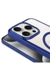 iPhone 15 Pro Max Uyumlu Wireless Şarj Özellikli Sert PC Zore Mat Riksos Magsafe Kılıf-Gri iPhone 15 Pro Max Uyumlu Wireless Şarj Özellikli Sert PC Zore Mat Riksos Magsafe Kılıf-Gri