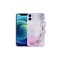 iPhone 11 Uyumlu Simli Desenli El Askılı Tutacaklı Zore Elsa Silikon Kılıf-Lila