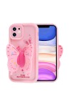 iPhone 11 Kılıf Kamera Korumalı Figür Tasarımlı Zore Kapya Kapak-Koyu Kahve iPhone 11 Kılıf Kamera Korumalı Figür Tasarımlı Zore Kapya Kapak-Koyu Kahve