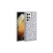 Galaxy S23 Ultra Uyumlu Parlak Taşlı Tasarım Zore Linea Kılıf-Gümüş
