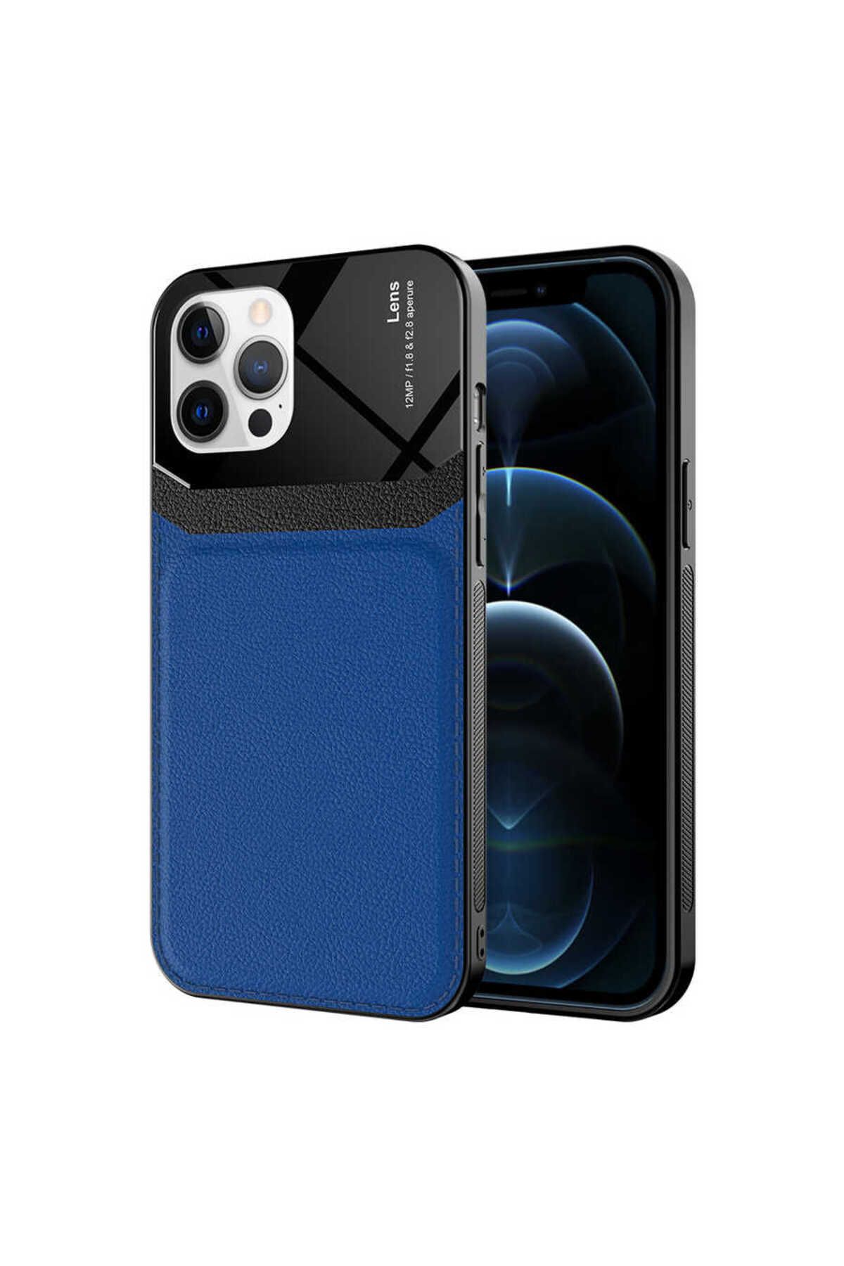iPhone 12 Pro Max Uyumlu  Emiks Kılıf-Lacivert