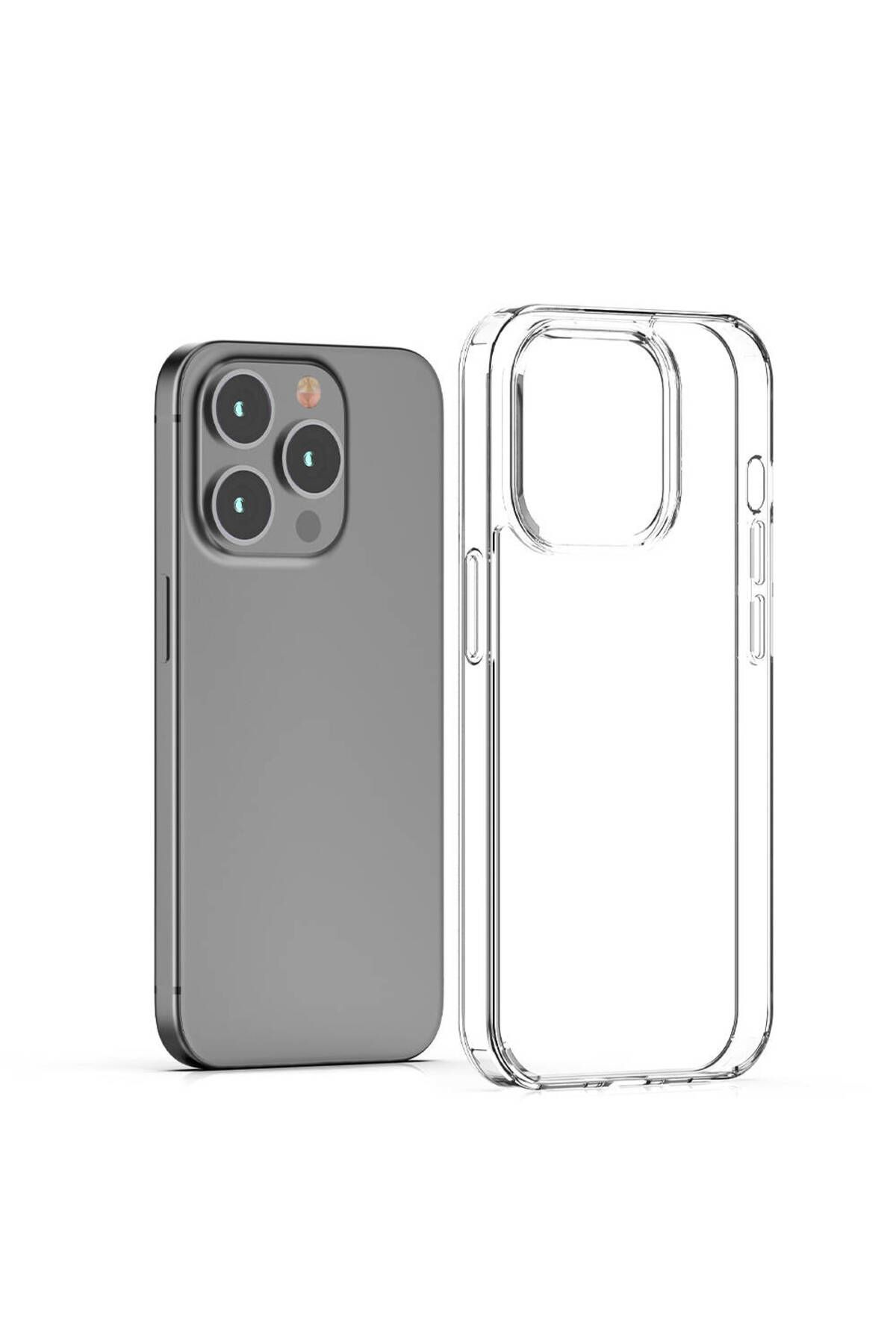 iPhone 15 Pro Uyumlu Zore Coss Kılıf-Renksiz