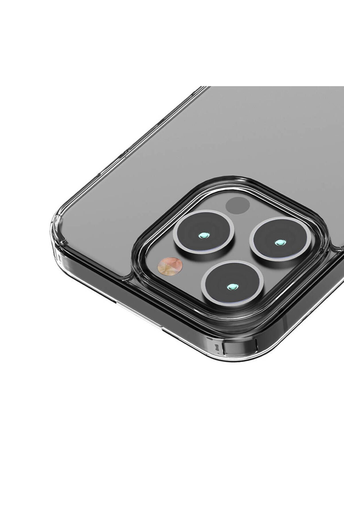 iPhone 15 Pro Uyumlu Zore Coss Kılıf-Renksiz iPhone 15 Pro Uyumlu Zore Coss Kılıf-Renksiz