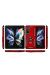 Galaxy Z Fold 4 Uyumlu Zore Vega Kılıf-Kırmızı Galaxy Z Fold 4 Uyumlu Zore Vega Kılıf-Kırmızı