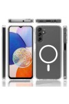 Galaxy S24 Plus Uyumlu Zore Magsafe Şarj Özellikli Şeffaf Sert PC Zore Embos Kılıf-Renksiz Galaxy S24 Plus Uyumlu Zore Magsafe Şarj Özellikli Şeffaf Sert PC Zore Embos Kılıf-Renksiz