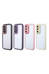 Galaxy A35 Kılıf Kamera Korumalı Renkli Kenar ve Çerçeve Tasarımlı Zore Vitamin Kapak-Siyah Galaxy A35 Kılıf Kamera Korumalı Renkli Kenar ve Çerçeve Tasarımlı Zore Vitamin Kapak-Siyah