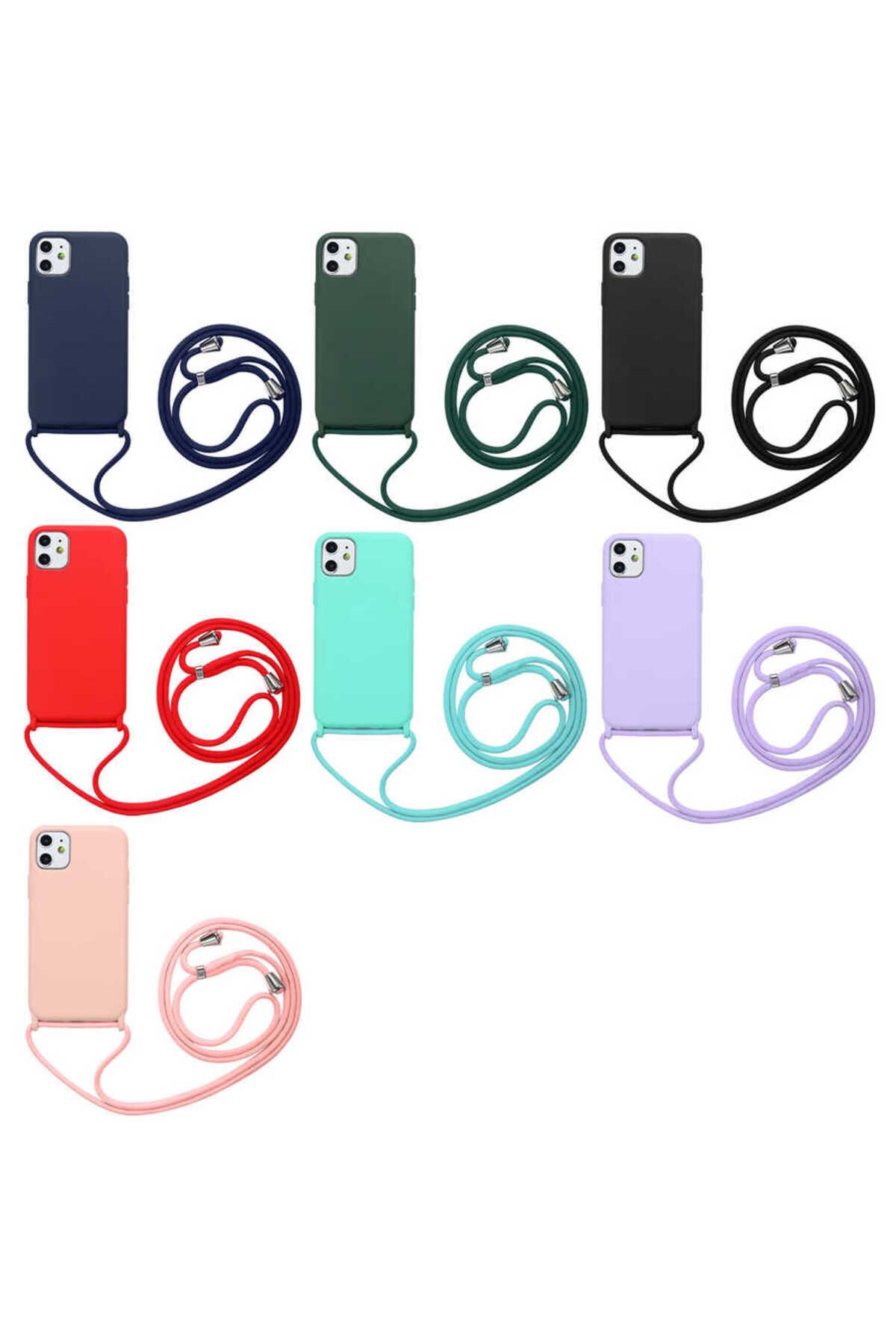 iPhone 11 Uyumlu Zore Ropi Kılıf-Lacivert