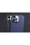 iPhone 12 Pro Max Uyumlu Karbon Fiber Tasarımlı Zore Karbono Kılıf-Lacivert iPhone 12 Pro Max Uyumlu Karbon Fiber Tasarımlı Zore Karbono Kılıf-Lacivert