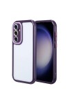 Galaxy S23 Kılıf Kamera Korumalı Renkli Kenar ve Çerçeve Tasarımlı Zore Vitamin Kapak-Derin Mor Galaxy S23 Kılıf Kamera Korumalı Renkli Kenar ve Çerçeve Tasarımlı Zore Vitamin Kapak-Derin Mor
