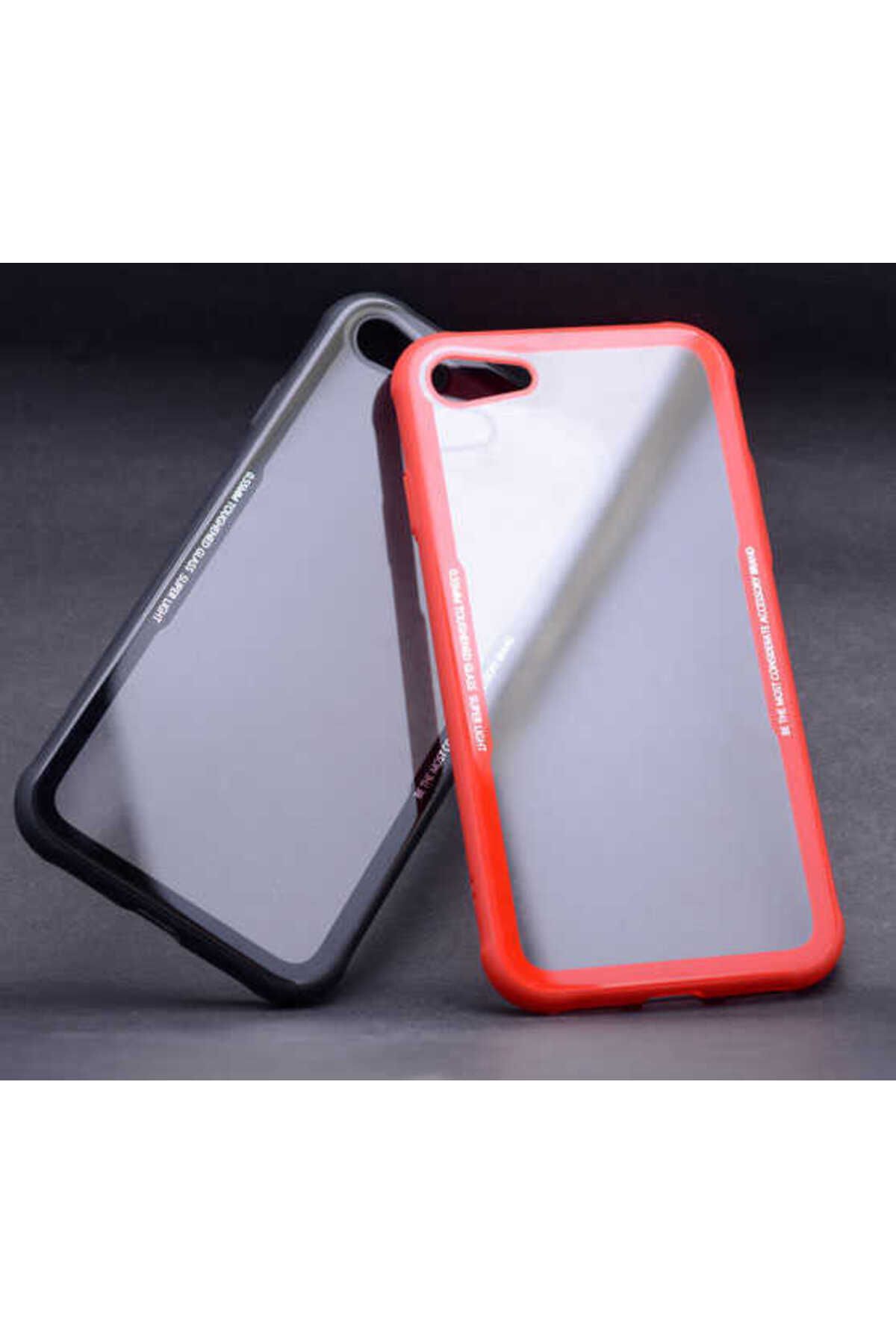iPhone SE 2022 Uyumlu Zore Craft Arka Kılıf-Kırmızı iPhone SE 2022 Uyumlu Zore Craft Arka Kılıf-Kırmızı