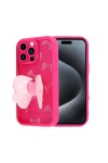 iPhone 15 Pro Max Kılıf Kamera Korumalı Figür Tasarımlı Zore Kapya Kapak-Pembe Açık iPhone 15 Pro Max Kılıf Kamera Korumalı Figür Tasarımlı Zore Kapya Kapak-Pembe Açık