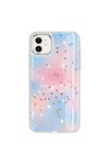 iPhone 11 Uyumlu Simli Desenli Parlak Zore Task Kılıf-Mavi iPhone 11 Uyumlu Simli Desenli Parlak Zore Task Kılıf-Mavi