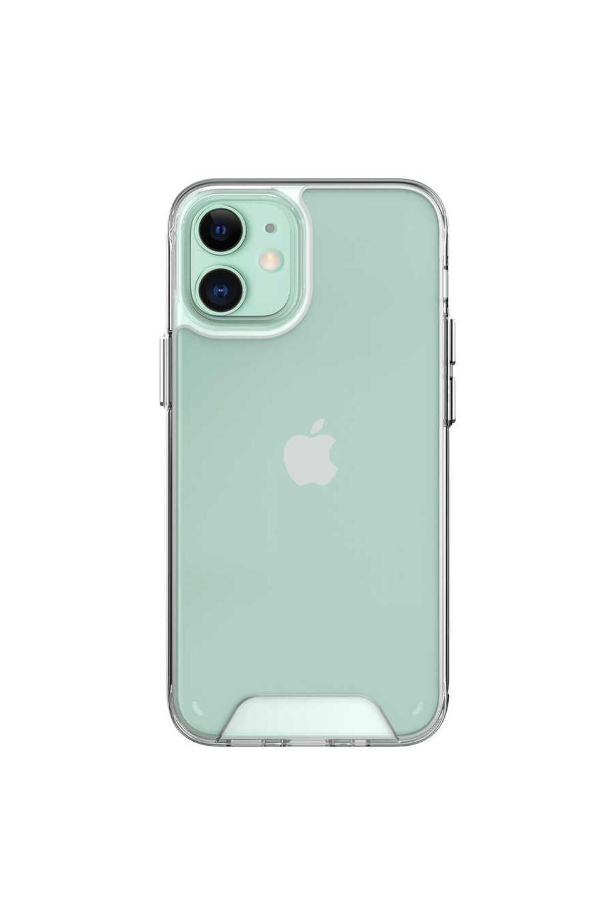 iPhone 12 Mini Uyumlu Zore Gard Silikon-Renksiz