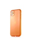iPhone 11 Uyumlu Zore Mun Silikon-Turuncu iPhone 11 Uyumlu Zore Mun Silikon-Turuncu