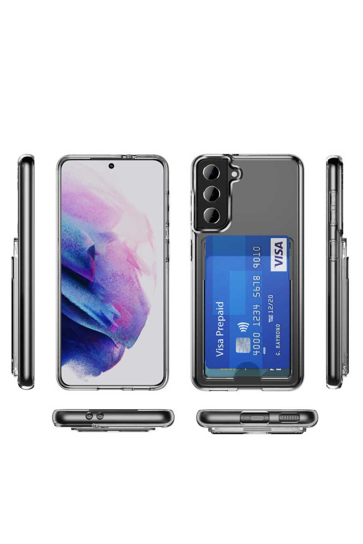 Galaxy S21 Plus Uyumlu Zore CSMX-a Kılıf-Renksiz