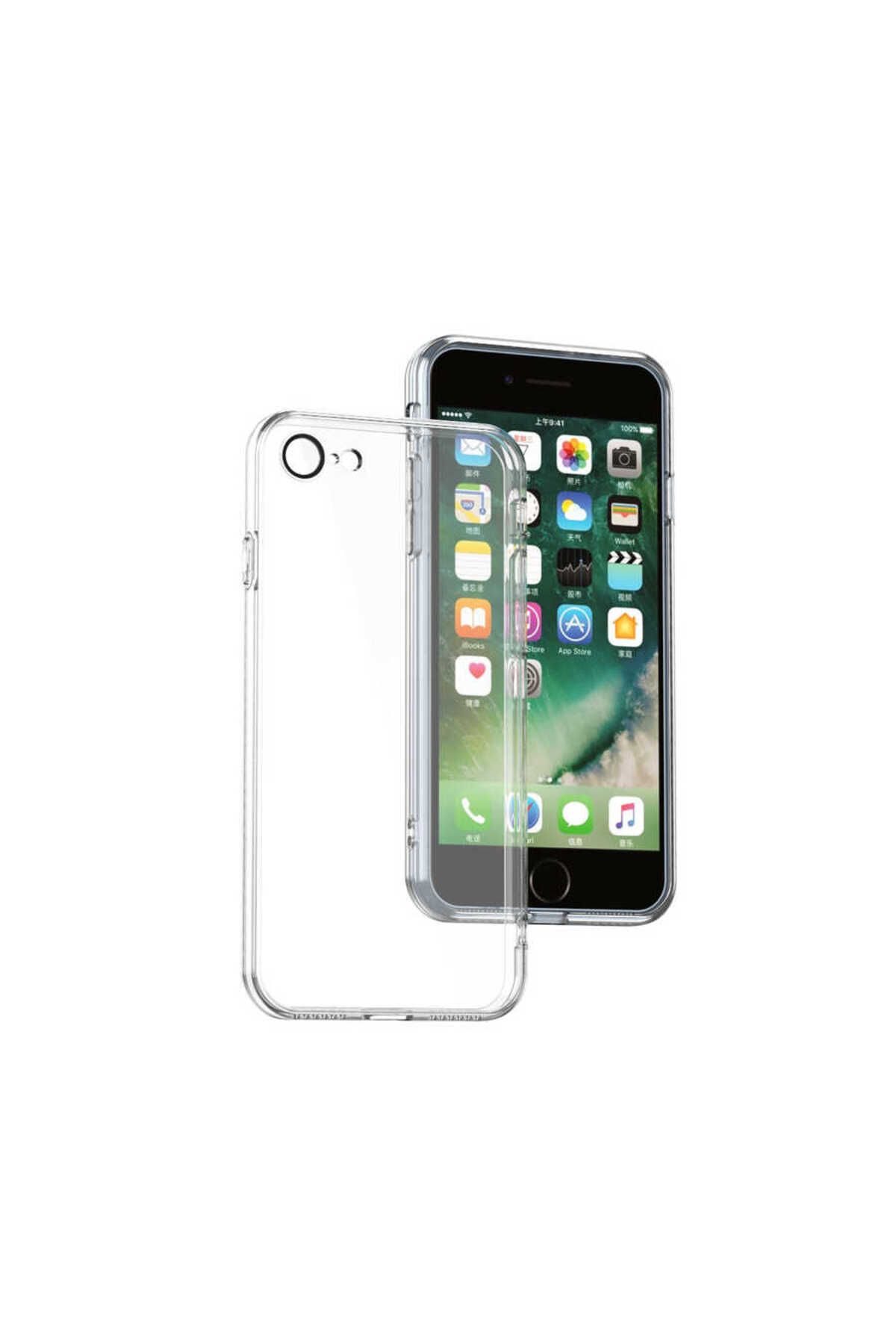 iPhone SE 2022 Uyumlu Zore Fizy Kılıf-Renksiz