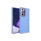 Galaxy Note 20 Ultra Uyumlu Metal Çerçeve ve Buton Tasarımlı Silikon Zore Luna Kılıf-Lila