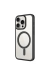iPhone 15 Pro Uyumlu Wireless Şarj Özellikli Sert PC Zore Mat Riksos Magsafe Kılıf-Gümüş iPhone 15 Pro Uyumlu Wireless Şarj Özellikli Sert PC Zore Mat Riksos Magsafe Kılıf-Gümüş