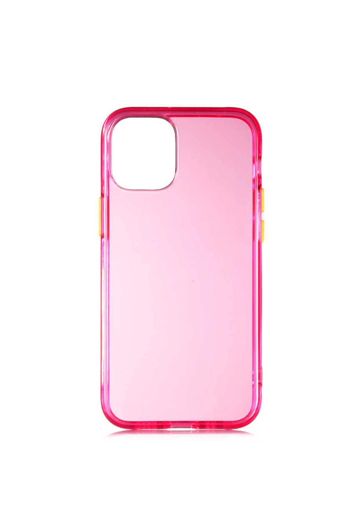 iPhone 12 Mini Uyumlu Zore Bistro Kılıf-Pembe
