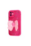 iPhone 12 Kılıf Kamera Korumalı Figür Tasarımlı Zore Kapya Kapak-Pembe Koyu iPhone 12 Kılıf Kamera Korumalı Figür Tasarımlı Zore Kapya Kapak-Pembe Koyu
