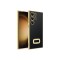 Galaxy S23 Ultra Uyumlu Kamera Korumalı Logo Gösteren Zore Omega Kılıf-Gold