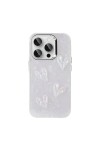 iPhone 15 Pro Uyumlu Kabartma Figürlü Parlak Zore Eralli Silikon Kılıf-Kelebek iPhone 15 Pro Uyumlu Kabartma Figürlü Parlak Zore Eralli Silikon Kılıf-Kelebek