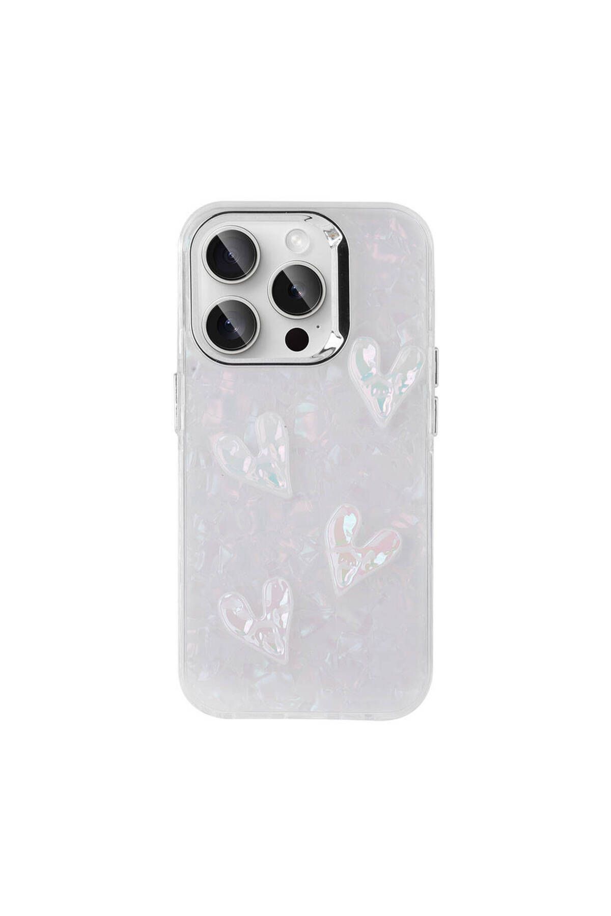 iPhone 15 Pro Uyumlu Kabartma Figürlü Parlak Zore Eralli Silikon Kılıf-Kelebek iPhone 15 Pro Uyumlu Kabartma Figürlü Parlak Zore Eralli Silikon Kılıf-Kelebek
