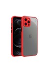 iPhone 12 Pro Max Uyumlu Kaff Kılıf-Kırmızı iPhone 12 Pro Max Uyumlu Kaff Kılıf-Kırmızı
