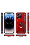iPhone 15 Pro Uyumlu Zore Vega Kılıf-Kırmızı iPhone 15 Pro Uyumlu Zore Vega Kılıf-Kırmızı