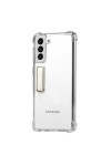 Galaxy S21 Plus Uyumlu Zore Standlı Süper Silikon Kılıf-Renksiz Galaxy S21 Plus Uyumlu Zore Standlı Süper Silikon Kılıf-Renksiz
