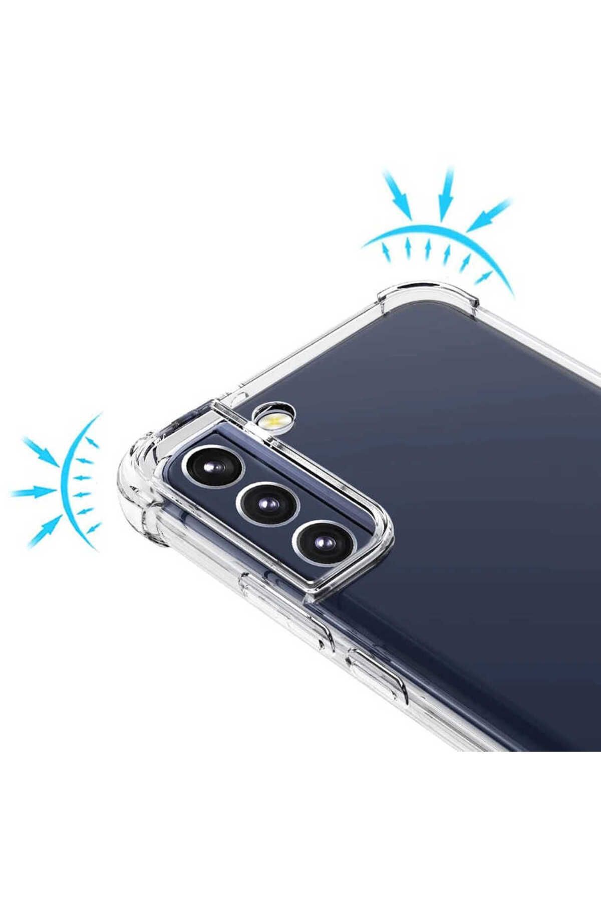 Galaxy S22 Plus Uyumlu Zore Kamera Korumalı Nitro Anti Shock Silikon-Renksiz Galaxy S22 Plus Uyumlu Zore Kamera Korumalı Nitro Anti Shock Silikon-Renksiz