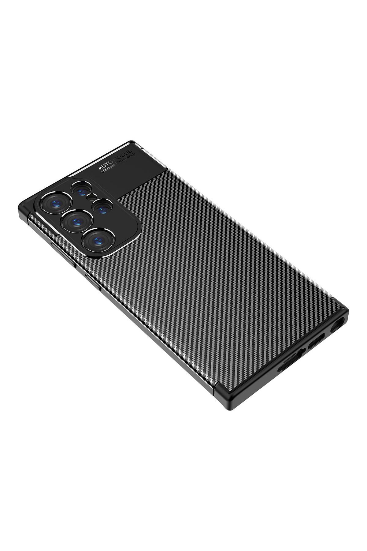 Galaxy S23 Ultra Uyumlu Zore Negro Silikon Kılıf-Lacivert
