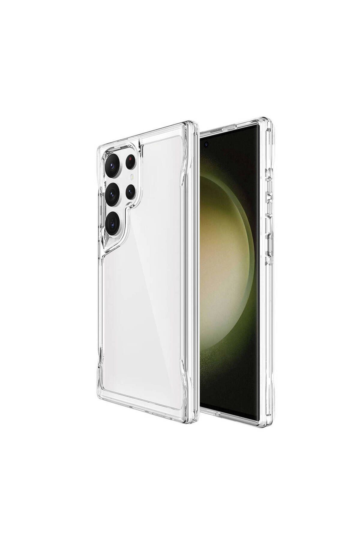 Galaxy S24 Ultra Uyumlu Zore T-Max Kılıf-Renksiz