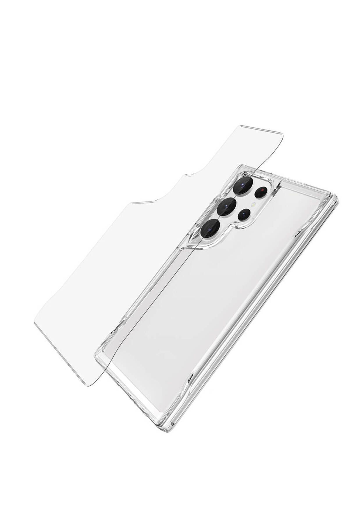 Galaxy S24 Ultra Uyumlu Zore T-Max Kılıf-Renksiz Galaxy S24 Ultra Uyumlu Zore T-Max Kılıf-Renksiz