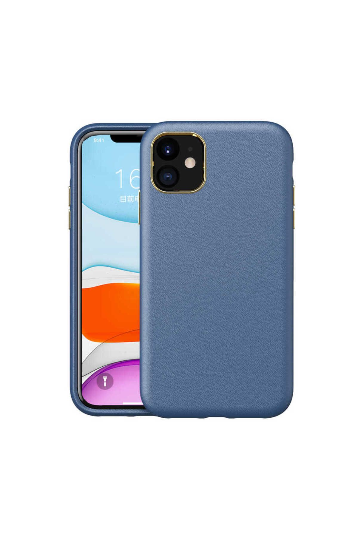 iPhone 11 Uyumlu Zore Natura Kılıf-Lacivert