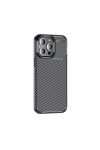 iPhone 15 Pro Uyumlu Zore Negro Silikon Kılıf-Siyah iPhone 15 Pro Uyumlu Zore Negro Silikon Kılıf-Siyah