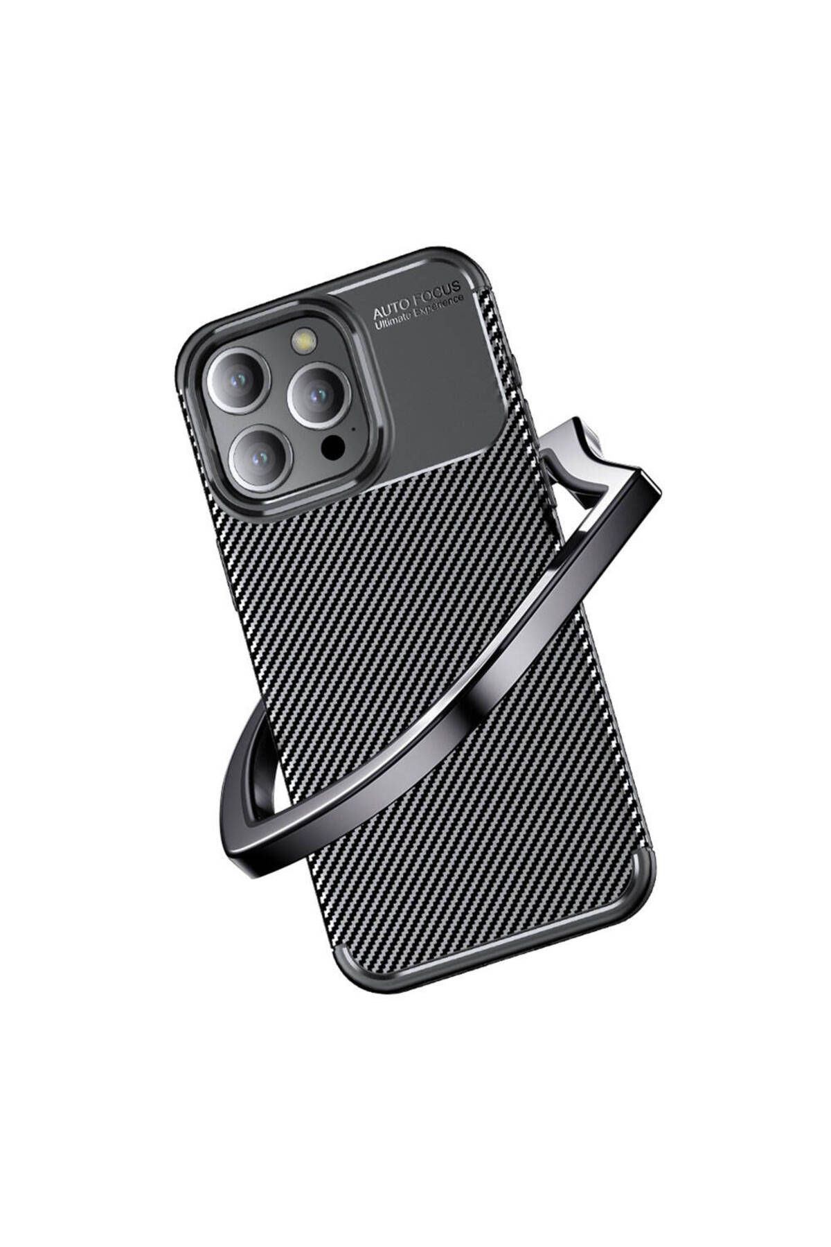 iPhone 15 Pro Uyumlu Zore Negro Silikon Kılıf-Siyah iPhone 15 Pro Uyumlu Zore Negro Silikon Kılıf-Siyah