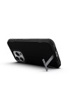 iPhone 15 Pro Uyumlu Zore Airbag Kenarlı T-Max Mat Standlı Kılıf-Gri iPhone 15 Pro Uyumlu Zore Airbag Kenarlı T-Max Mat Standlı Kılıf-Gri