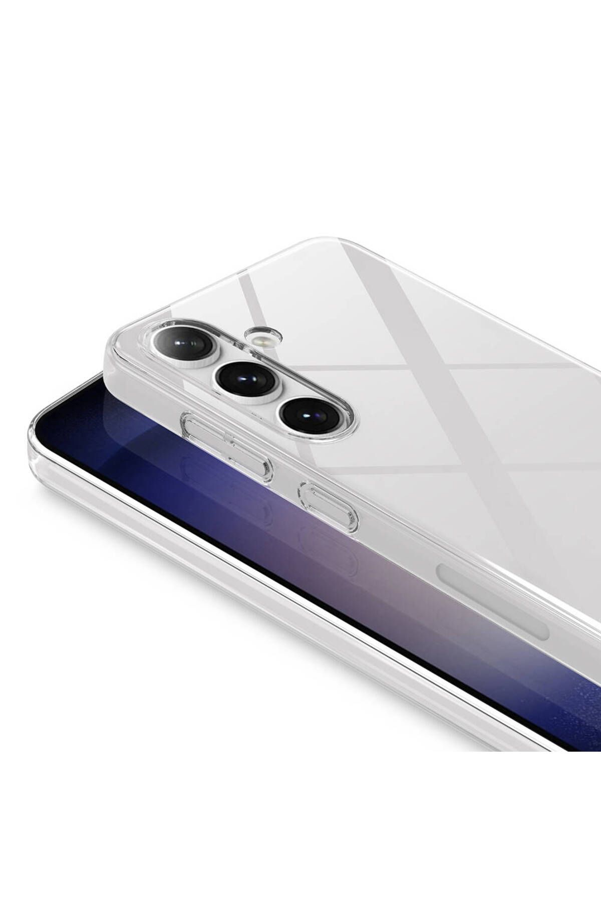 Galaxy S24 Plus Uyumlu Zore Droga Kılıf-Renksiz Galaxy S24 Plus Uyumlu Zore Droga Kılıf-Renksiz