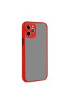 iPhone 11 Pro Uyumlu Zore Hux Kılıf-Kırmızı iPhone 11 Pro Uyumlu Zore Hux Kılıf-Kırmızı