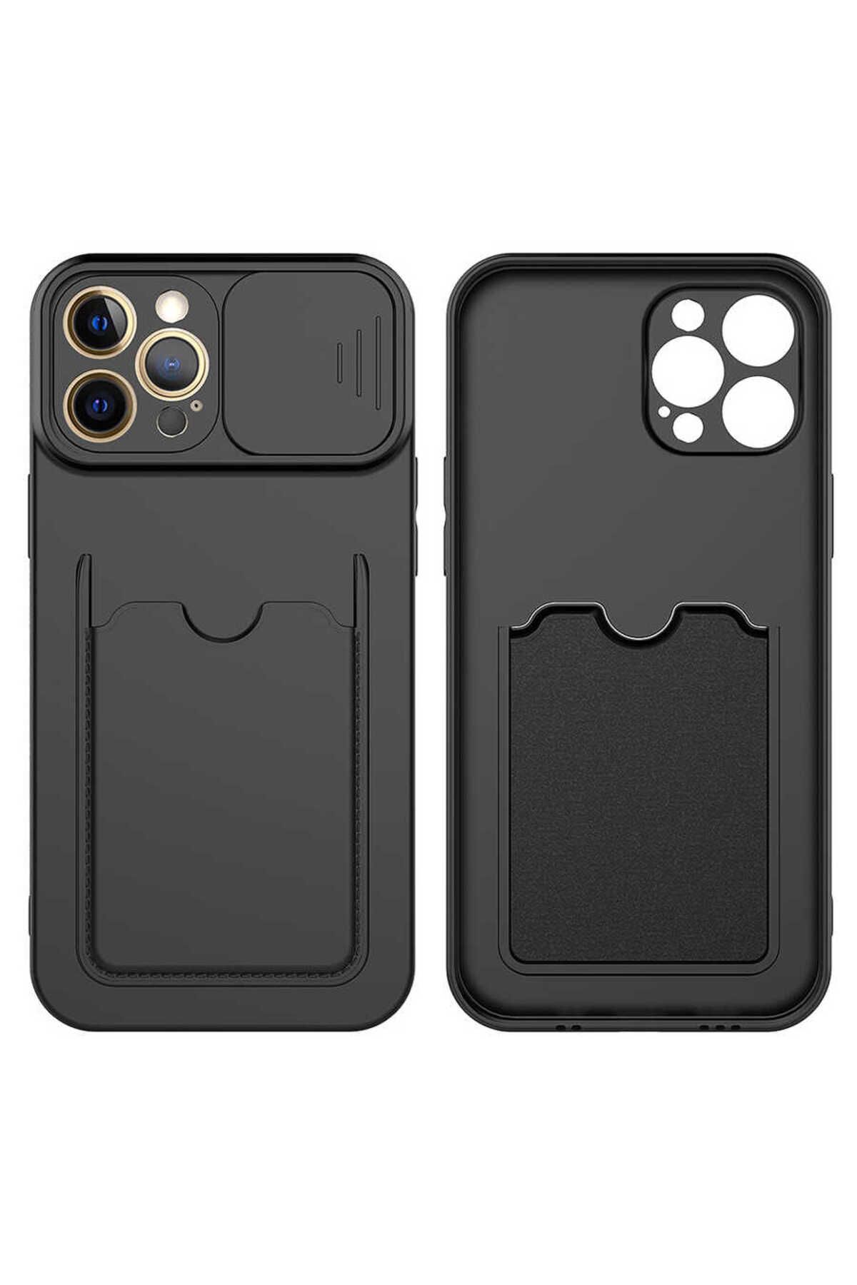 iPhone 12 Pro Max Uyumlu  Kartix Kılıf-Kırmızı