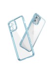 iPhone 11 Uyumlu Kamera Korumalı Taşlı Zore Mina Kılıf-Mavi iPhone 11 Uyumlu Kamera Korumalı Taşlı Zore Mina Kılıf-Mavi