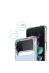 Galaxy Z Flip 4 Uyumlu Zore Vonn Kılıf-Renksiz Galaxy Z Flip 4 Uyumlu Zore Vonn Kılıf-Renksiz