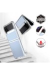 Galaxy Z Flip 4 Uyumlu Zore Vonn Kılıf-Renksiz Galaxy Z Flip 4 Uyumlu Zore Vonn Kılıf-Renksiz