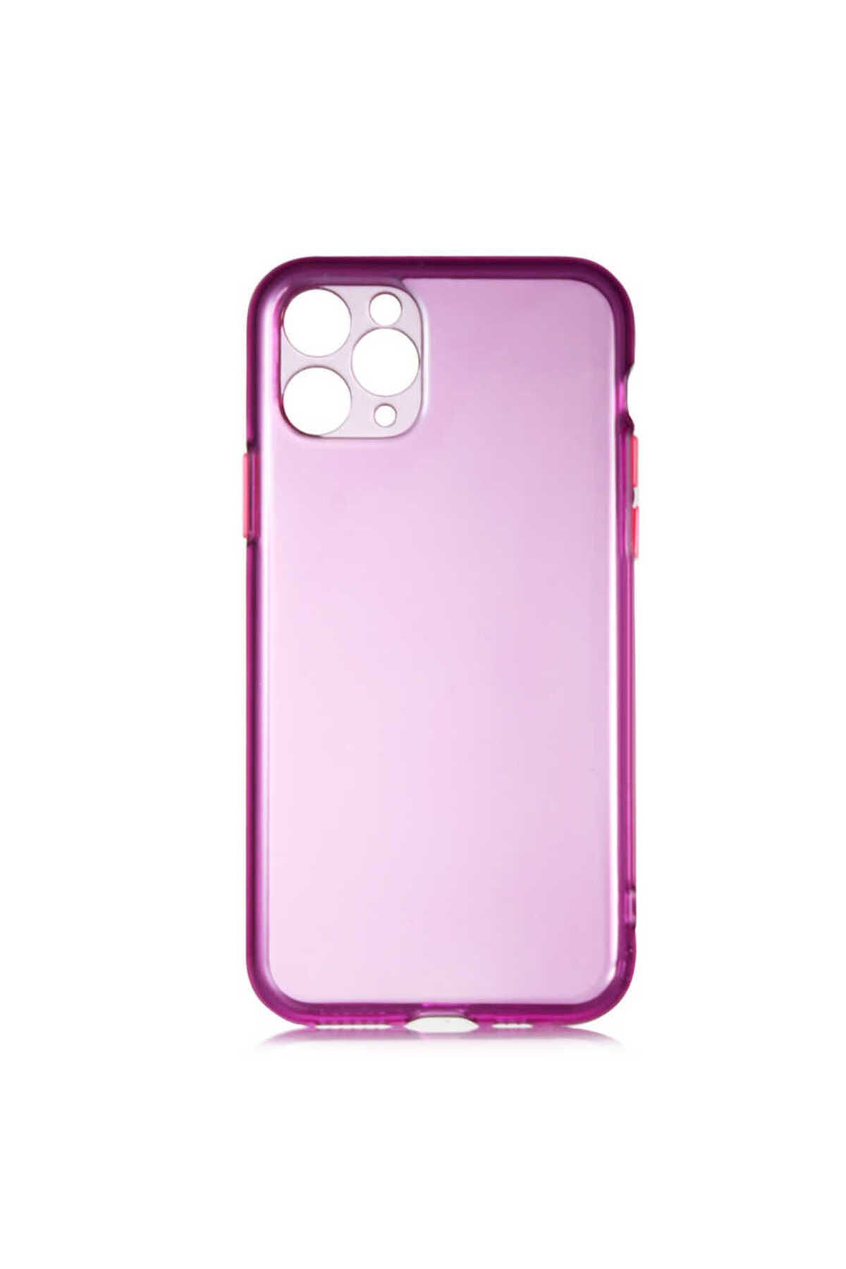 iPhone 11 Pro Max Uyumlu Zore Bistro Kılıf-Mor