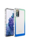 Galaxy S20 FE Uyumlu Simli ve Renk Geçiş Tasarımlı LZore Korumalı Zore Park Kılıf-Yeşil-Mavi Galaxy S20 FE Uyumlu Simli ve Renk Geçiş Tasarımlı LZore Korumalı Zore Park Kılıf-Yeşil-Mavi